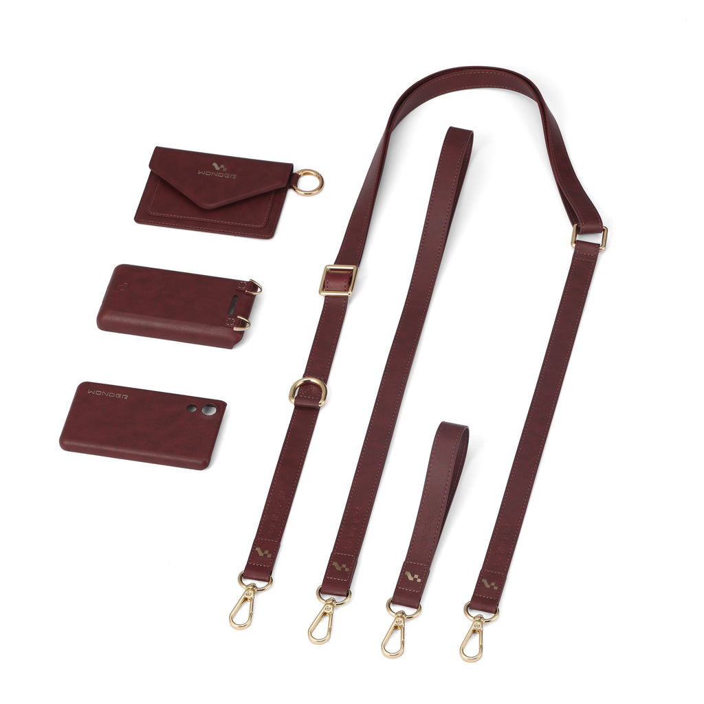 Wonder Phone women's leather set, colors