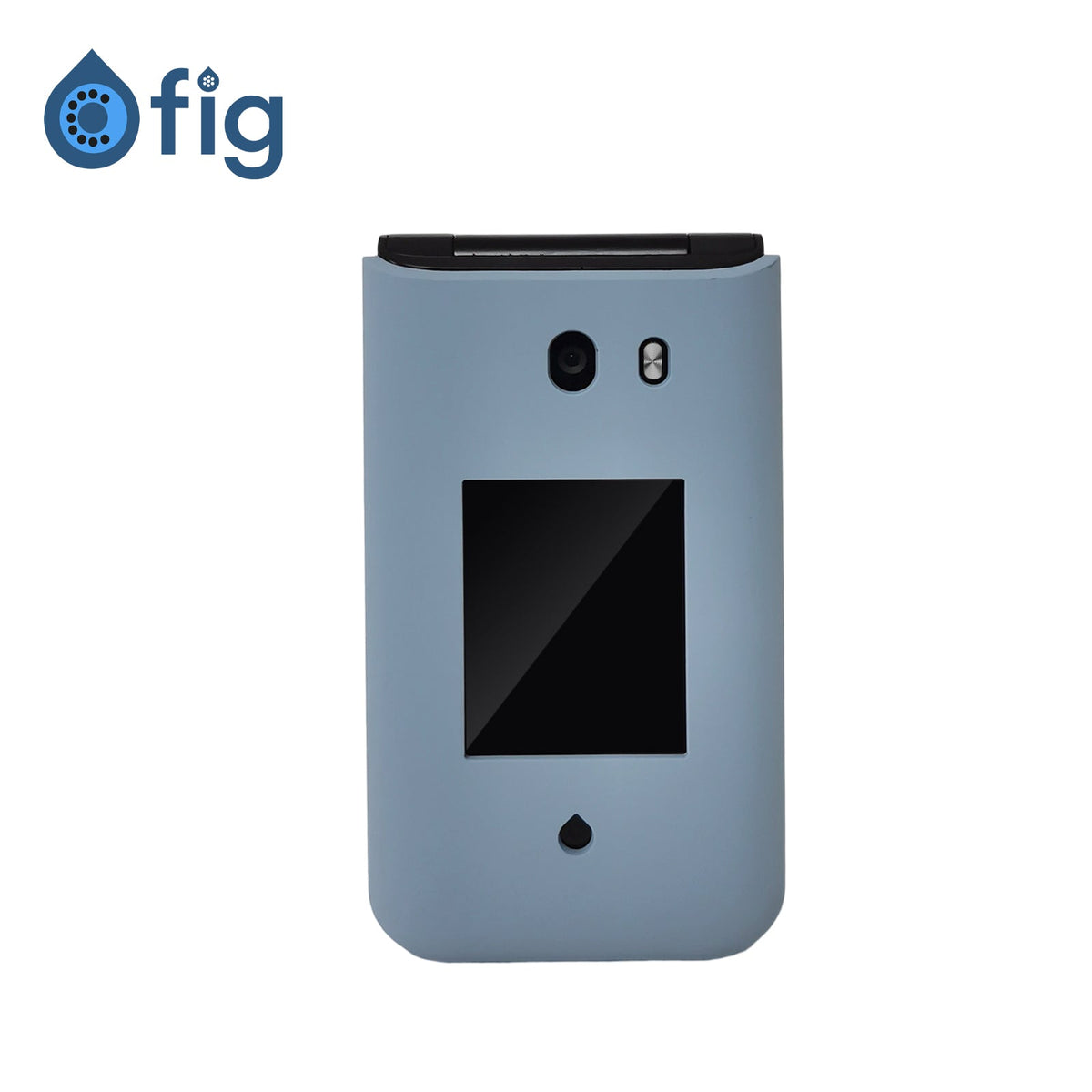 Fig Core protective case, light blue